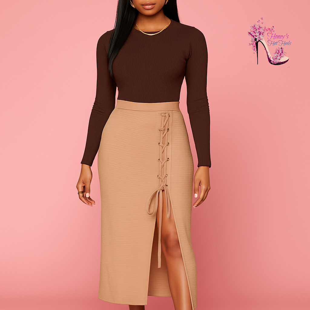 Kae Split Skort