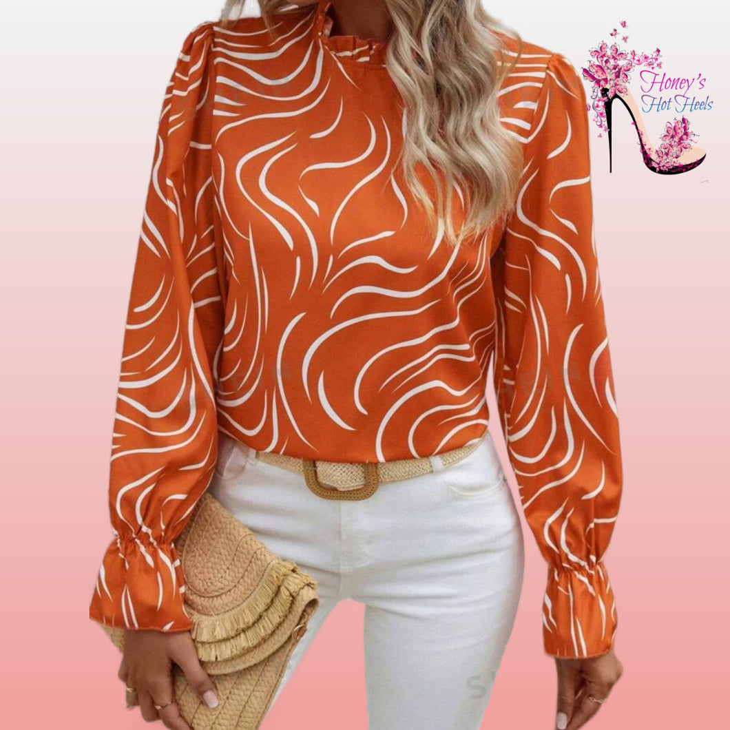 Ambi Rust Blouse