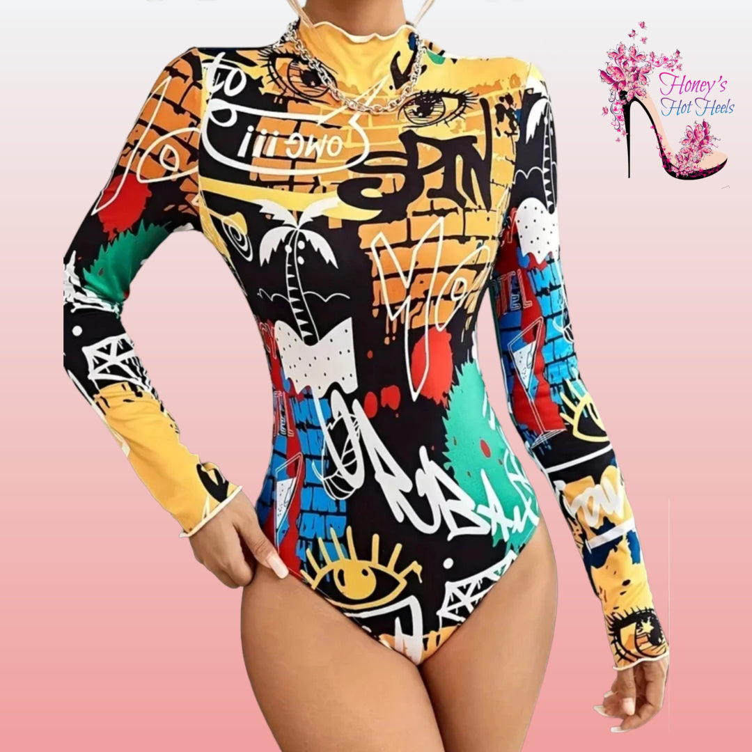 Makenzie Mockneck Bodysuit (2 colors available)