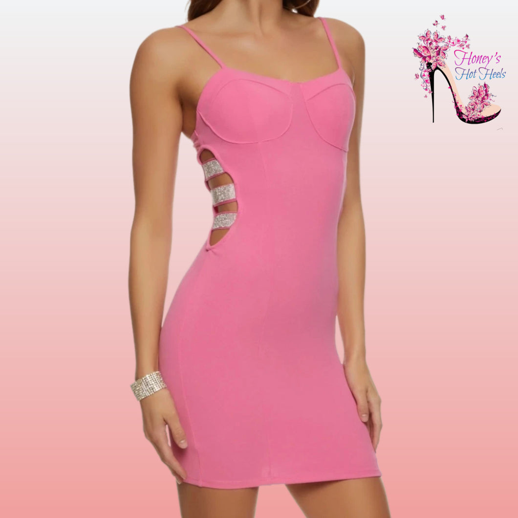 Sanai Diamond Cage Dress