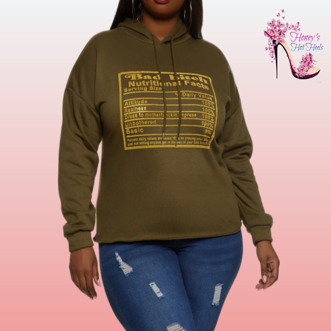 Plus Bad Bitch Hoodie