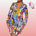 Artsy Shirt Dress