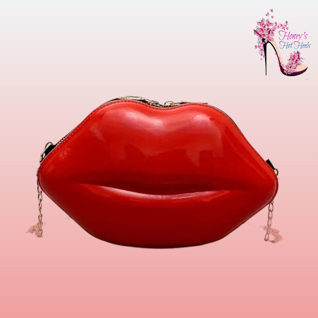 Hot Lips Crossbody Bag