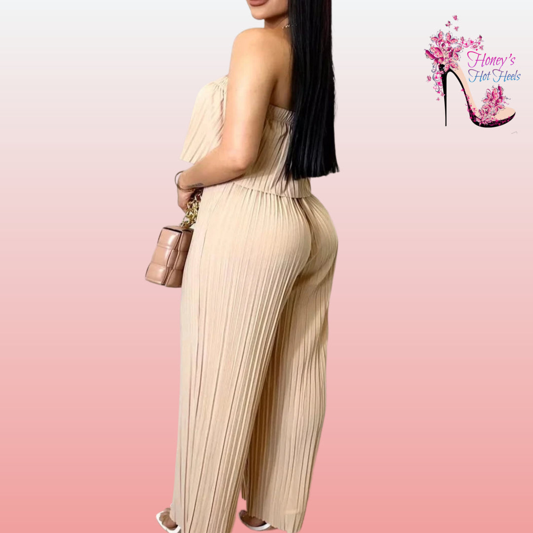 Lynn Pleated Jumpsuit