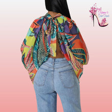 Load image into Gallery viewer, Essence Open Chiffon Top
