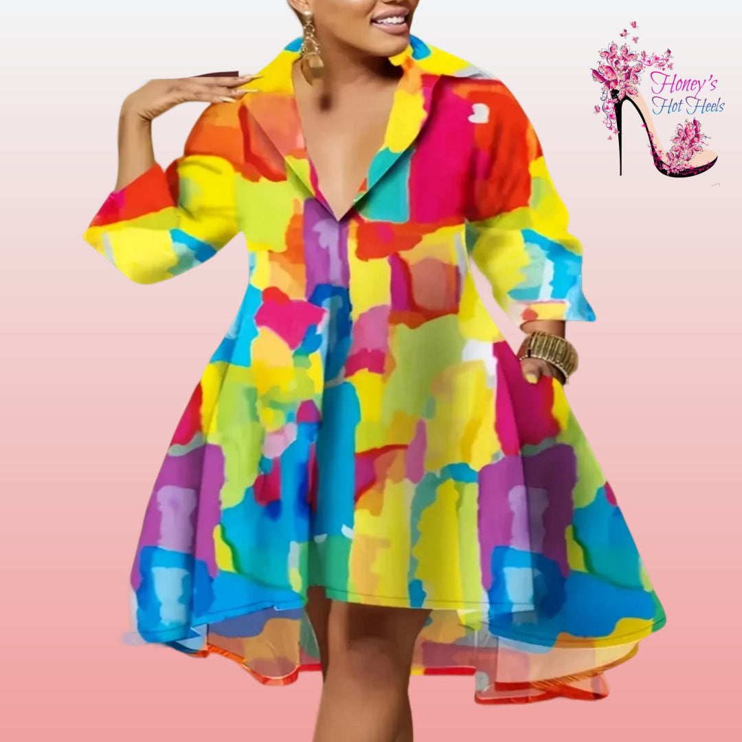 Plus Synclair Shirt Dress