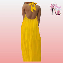 Load image into Gallery viewer, Plus Xina Halter Dress
