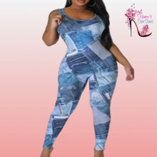 Load image into Gallery viewer, Denim Bleu Jumpsuit
