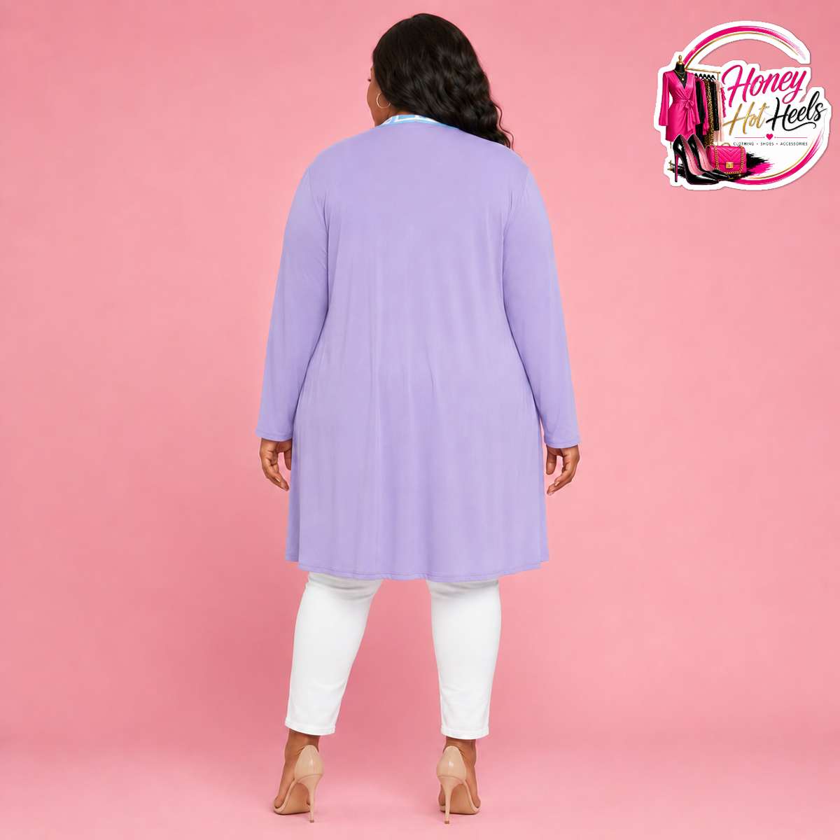 Plus Lightweight Cardigan