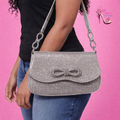 Sherai Bow Bling Handbag (2 colors available)