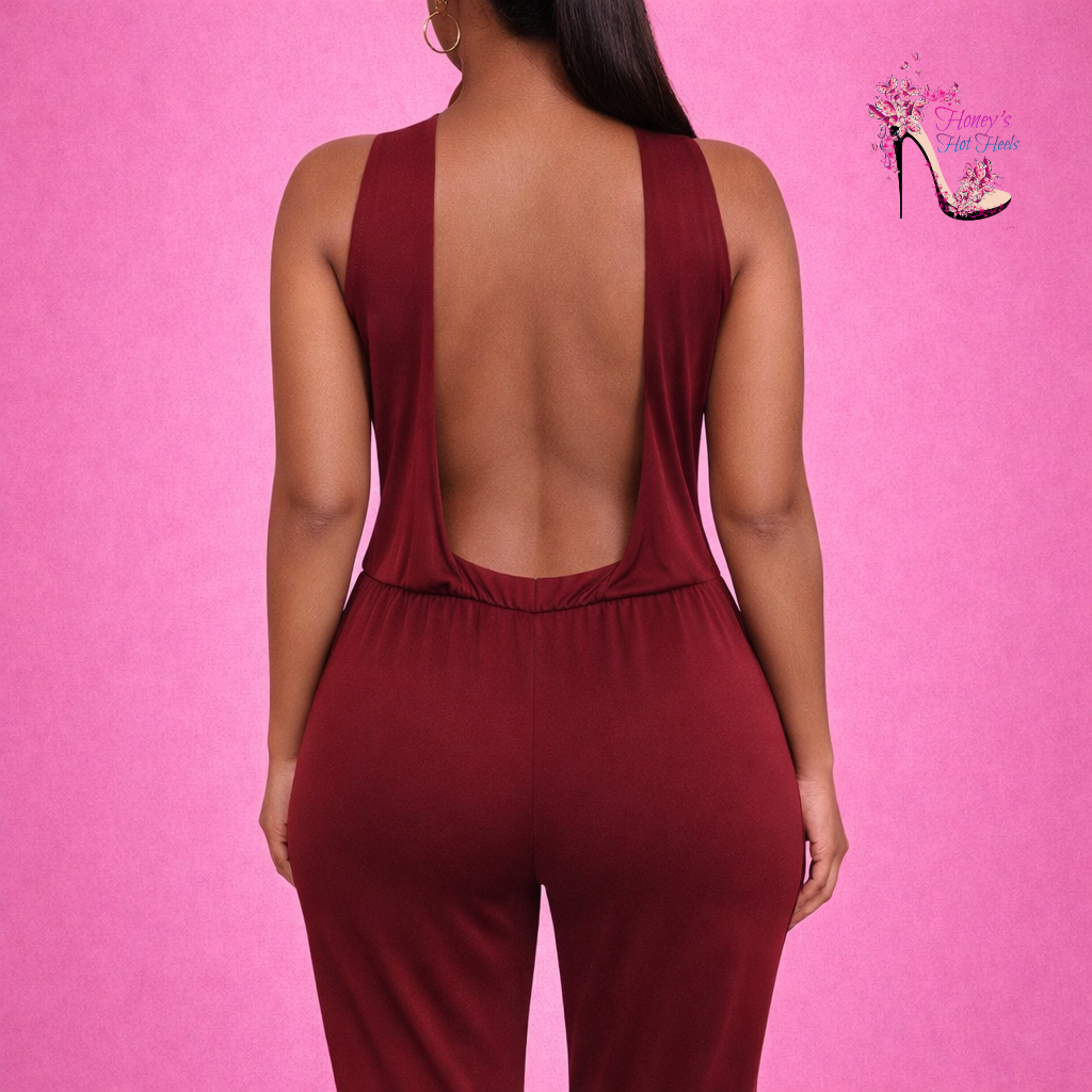 Casey Backless Jumpsuit