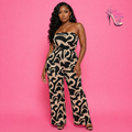 Monie Strapless Jumpsuit