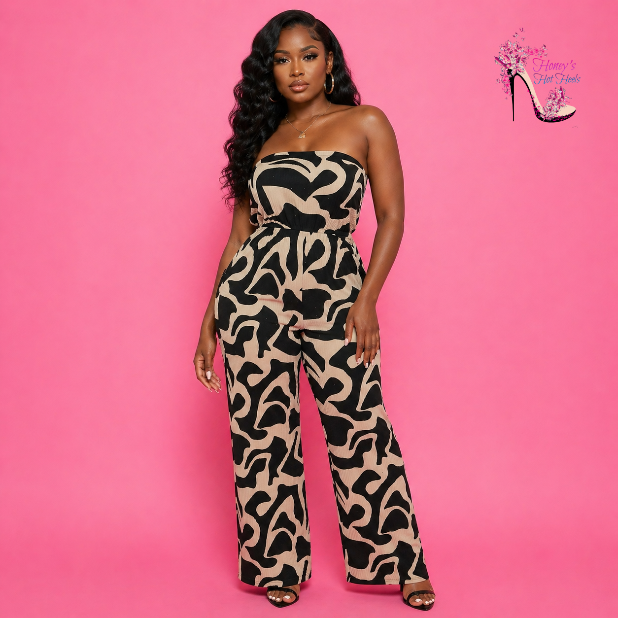 Monie Strapless Jumpsuit