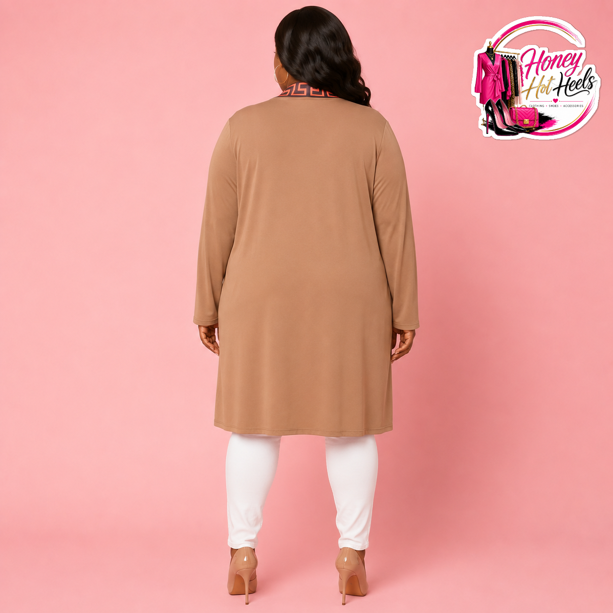 Plus Lightweight Cardigan