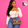 Plaid Crossbody Bag