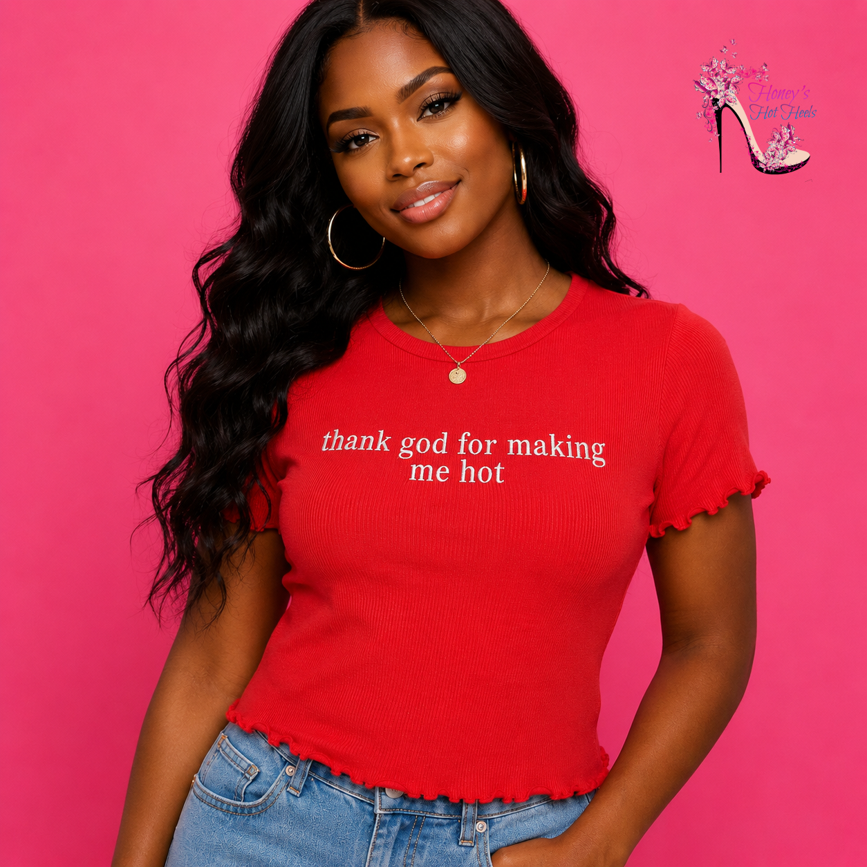 Thank God For Meking Me Hot Tee