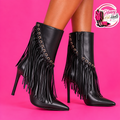 Andrea Fringe Boots