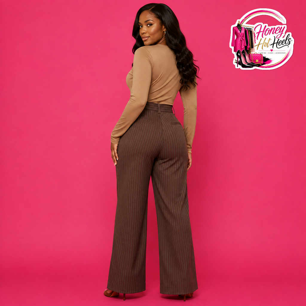 Jael Pinstripe Trousers