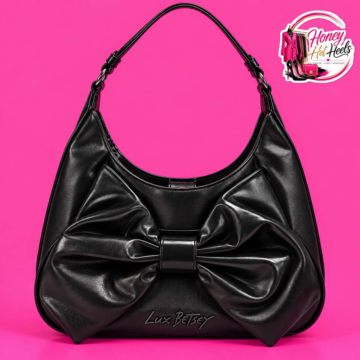 Betsey Johnson Bow Hobo Bag