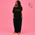 Milano B Off Shoulder Dress