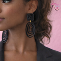 Maina Boho Matte Earrings