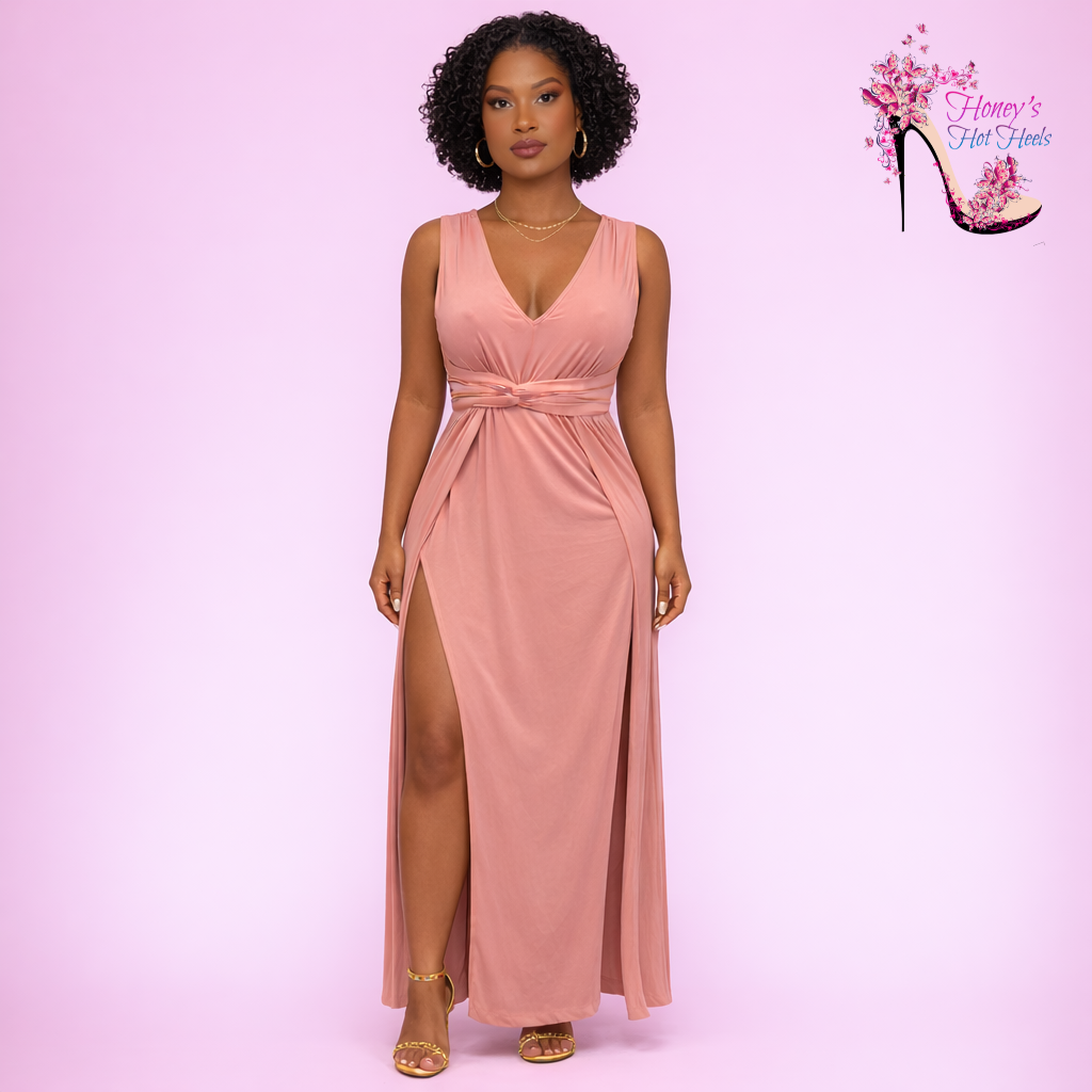 Katana Double Split Dress