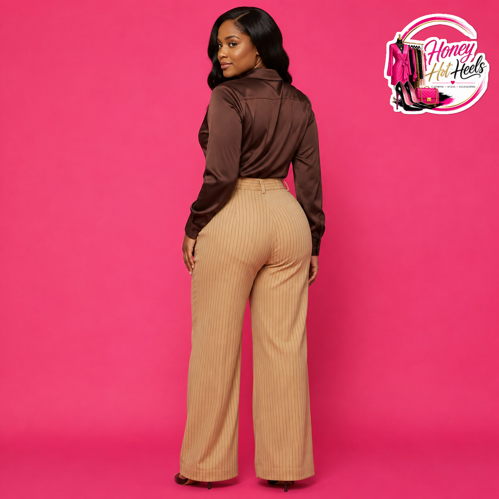 Jael Pinstripe Trousers