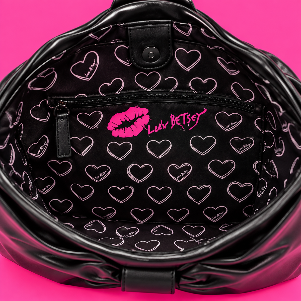 Betsey Johnson Bow Hobo Bag