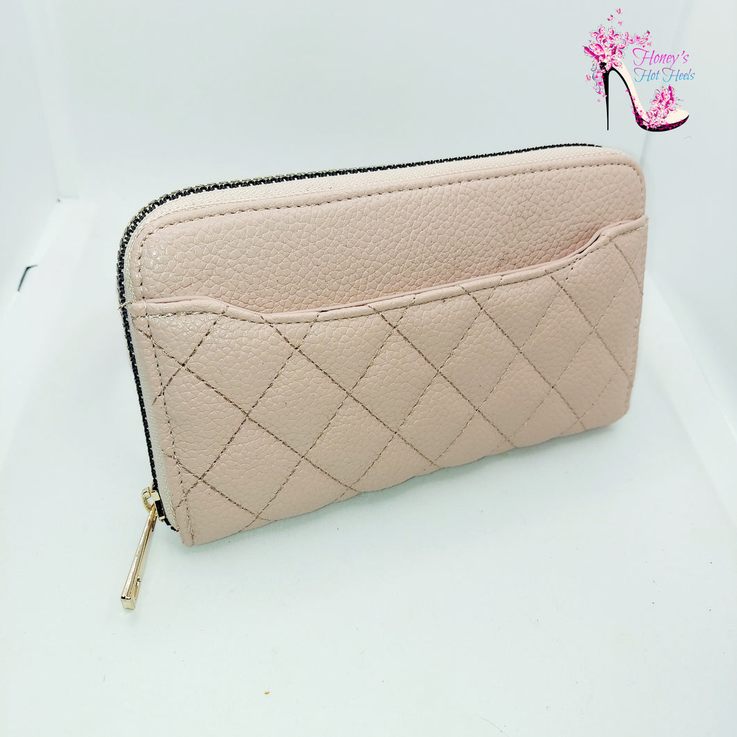 Quilted Wallet Belted Fanny