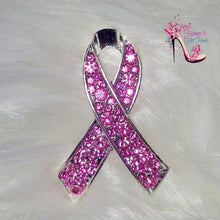 Load image into Gallery viewer, Breast Cancer Awareness Brooch
