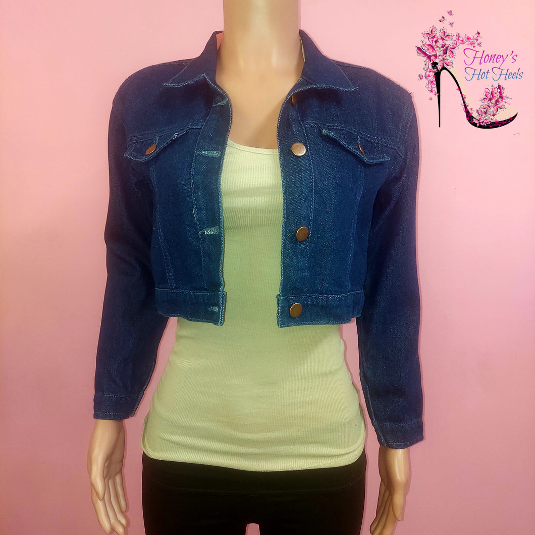 Crop Denim Jacket