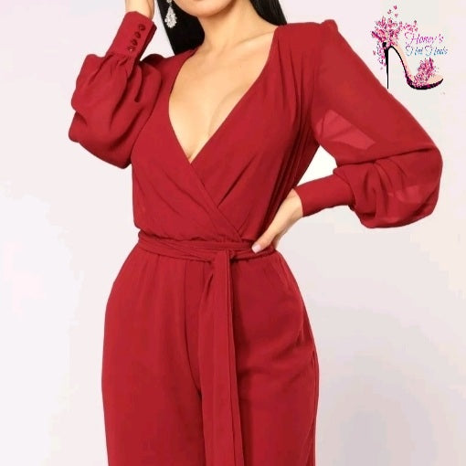 Regine Chiffon Jumpsuit