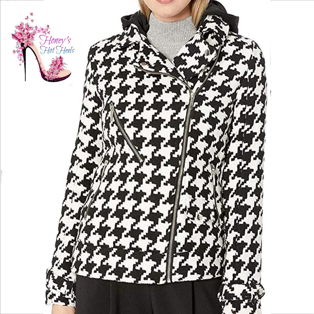 Kylie Houndstooth Jacket