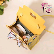 Load image into Gallery viewer, Yellow Fever Sash Handbag
