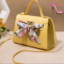 Load image into Gallery viewer, Yellow Fever Sash Handbag
