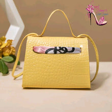 Load image into Gallery viewer, Yellow Fever Sash Handbag
