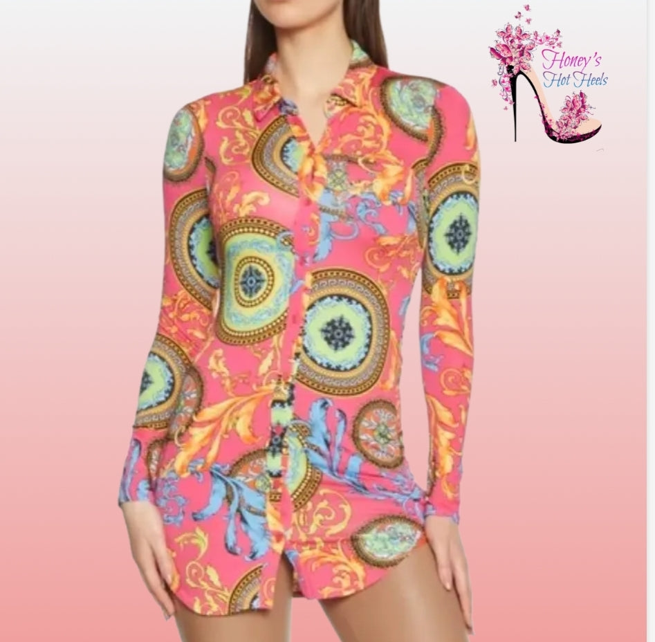 Jeanine Shirt Dress