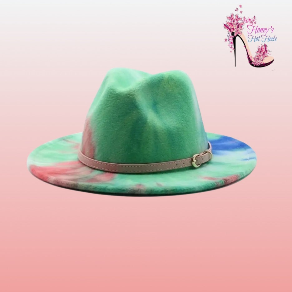 Tye Dye Fedora