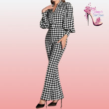 Load image into Gallery viewer, Bellamy Houndstooth Jumpsuit
