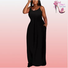 Load image into Gallery viewer, Plus Delia Maxi Dress
